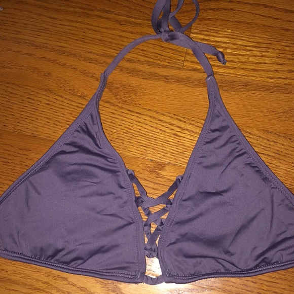 dark purple bikini top - Picture 1 of 3